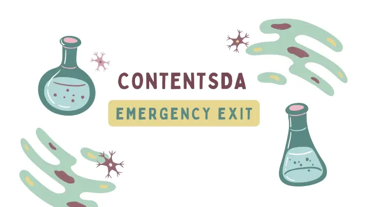 Emergency Exit  - ContentsDa Science Experiment