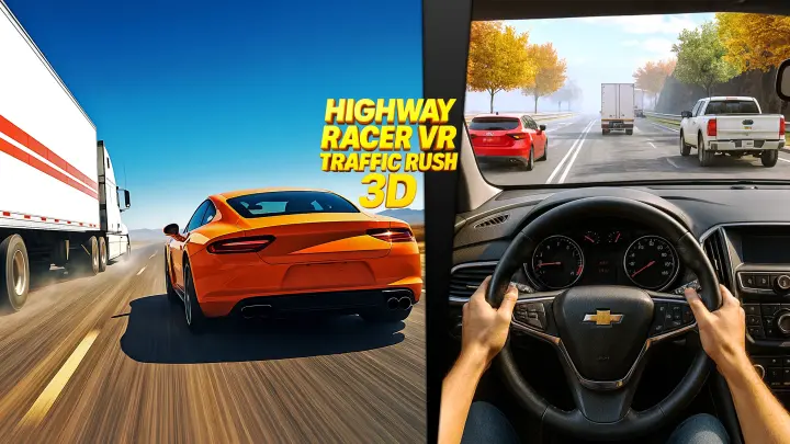 Highway Racer VR : Traffic Rush 3D