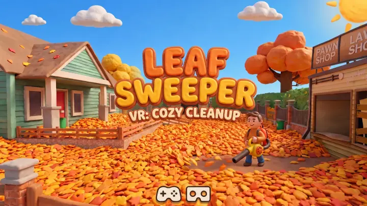 Leaf Sweeper VR: Cozy Cleanup