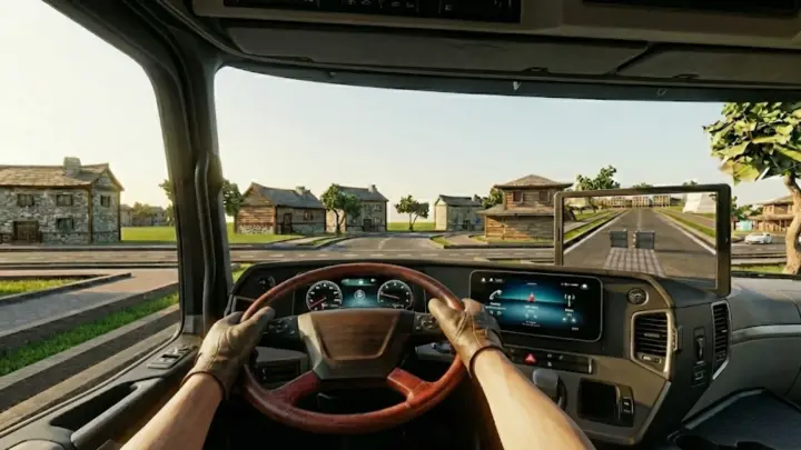カーゴトラックシミュレーター：トラック運転