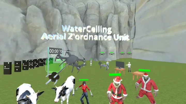 WaterCeiling's Aerial Z'ordnance Unit
