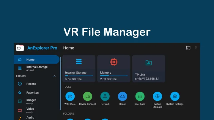 AnExplorer VR File Manager