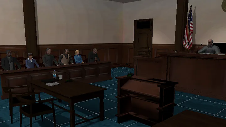 JUST Legal VR Courtroom Experience